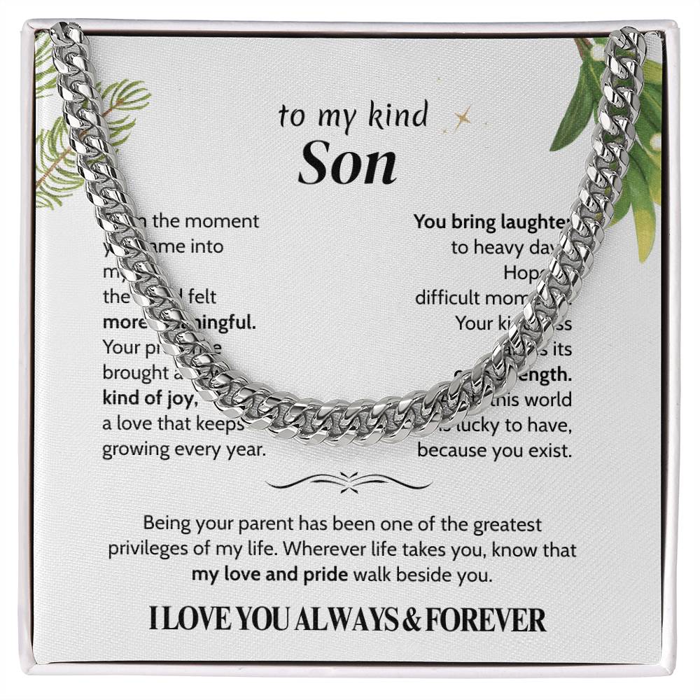 Kind Hearted Son
