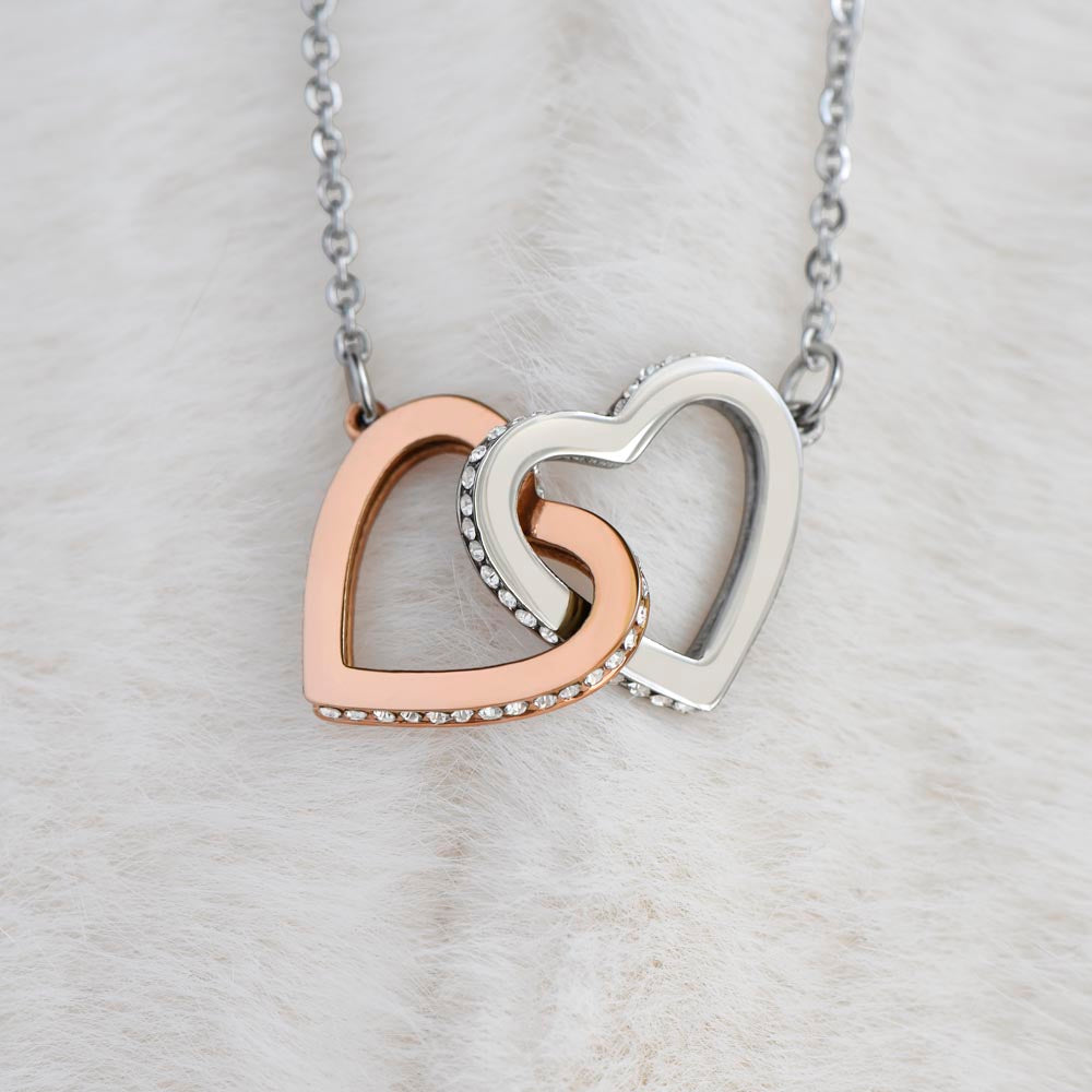 To My Granddaughter - Forever Linked Hearts - Gift Set
