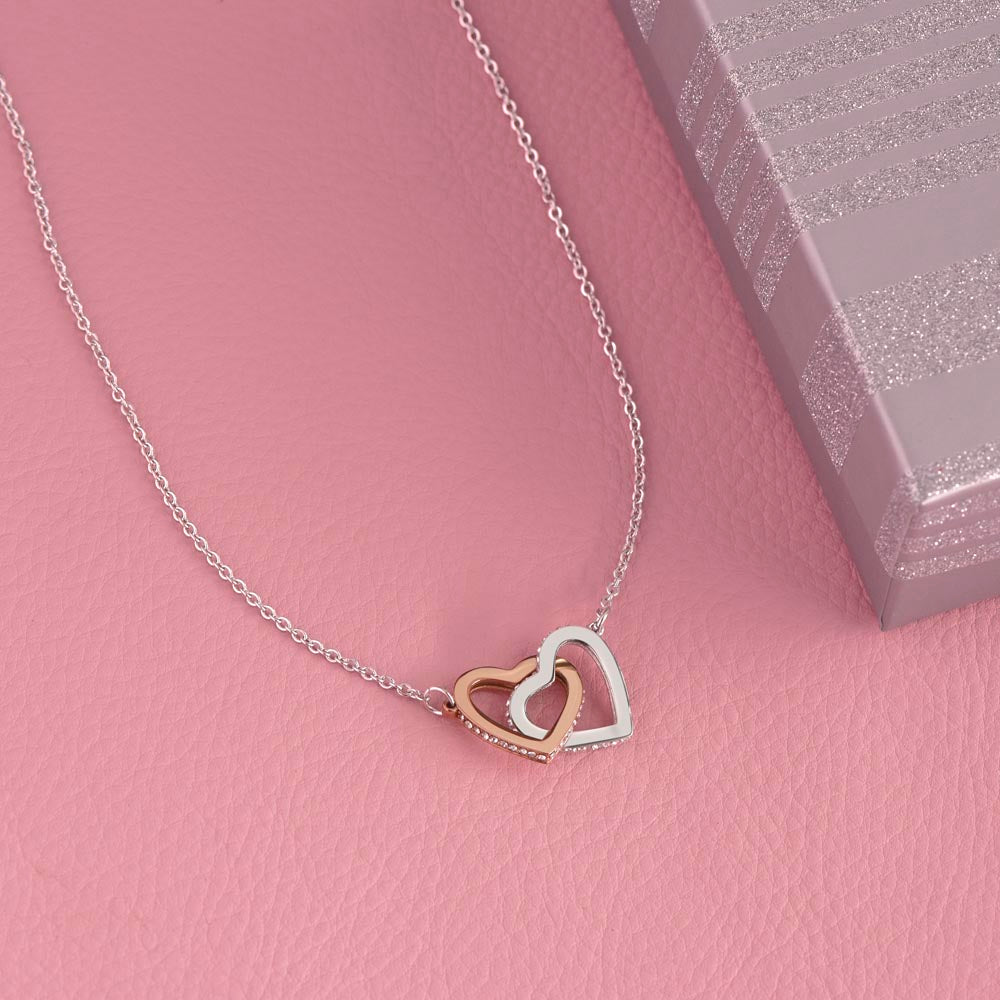 To My Granddaughter - Forever Linked Hearts - Gift Set