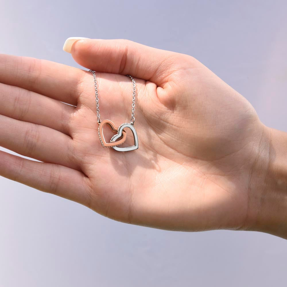 To My Granddaughter - Forever Linked Hearts - Gift Set