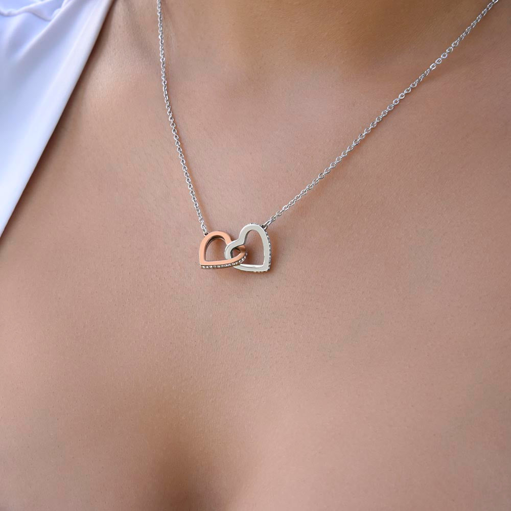 To My Granddaughter - Forever Linked Hearts - Gift Set