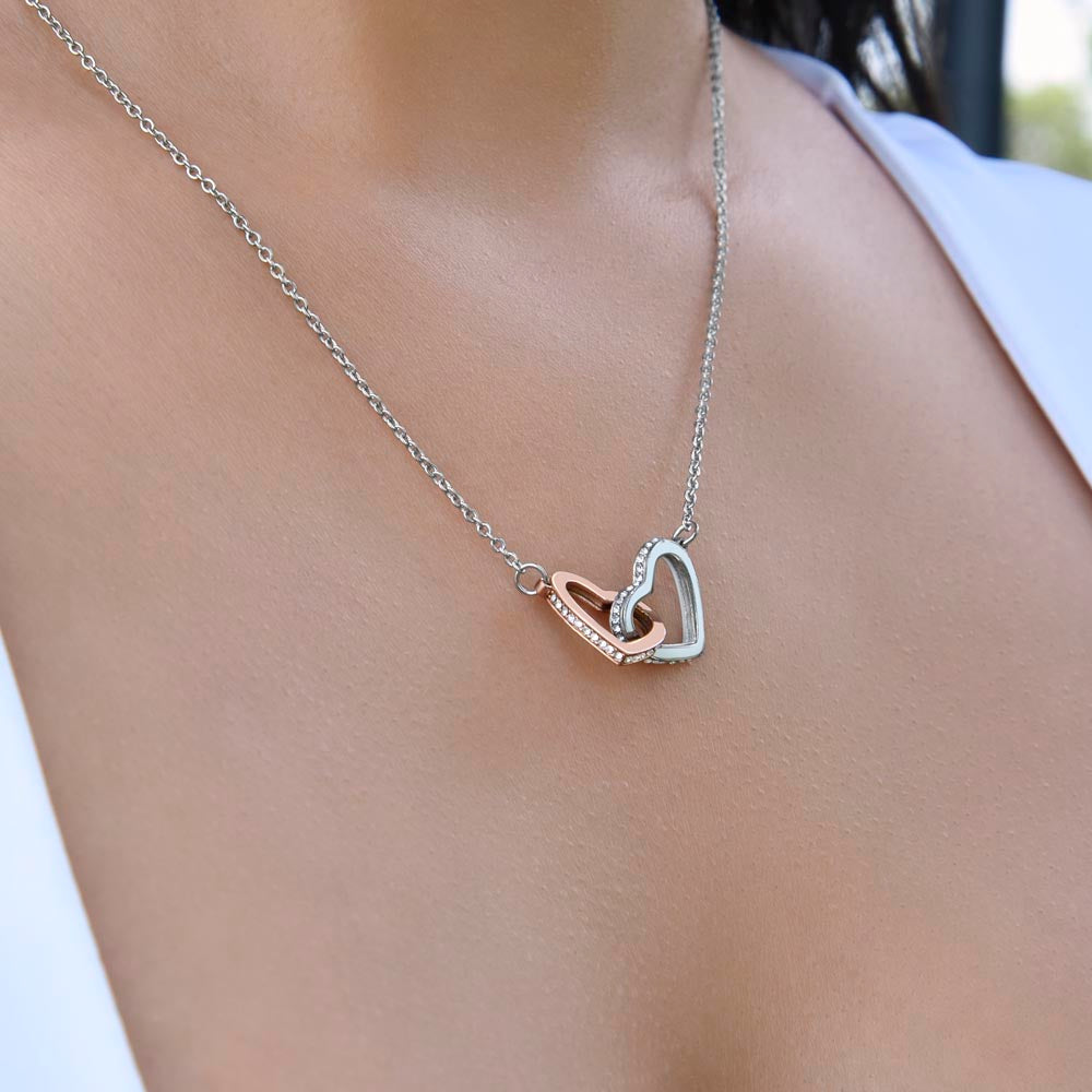 To My Granddaughter - Forever Linked Hearts - Gift Set