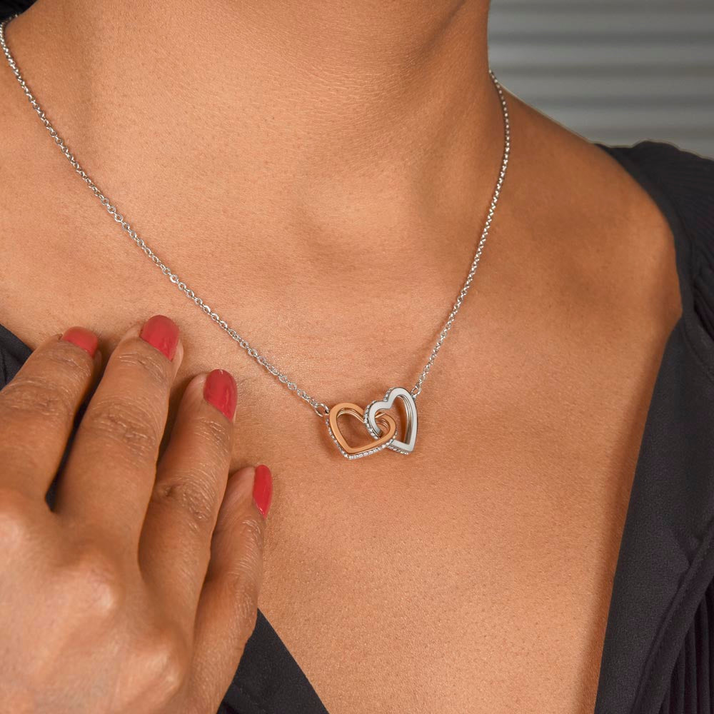 To My Granddaughter - Forever Linked Hearts - Gift Set